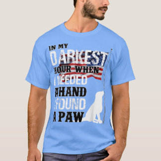 T-shirt Quand J'Avais Besoin D'Une Main, J'Ai Trouvé Une P