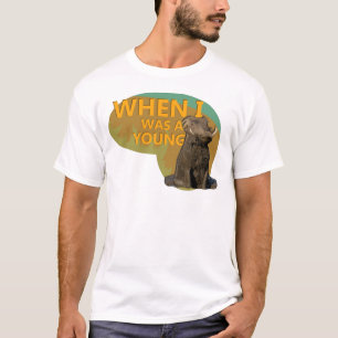 T-shirt Quand j'étais un jeune Warthog !