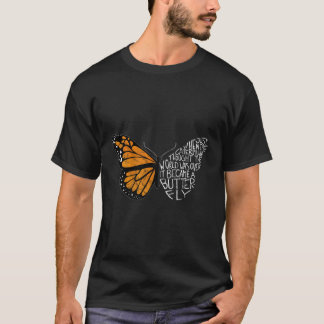 T-shirt Quand La Caterpillar A Pensé Que Le Monde Était Fi