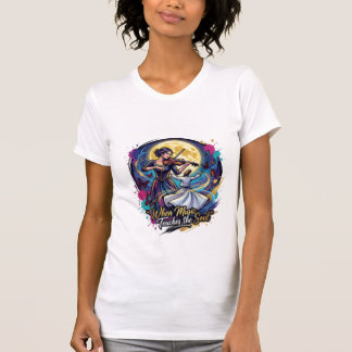 T-shirt Quand la musique devient mouvement