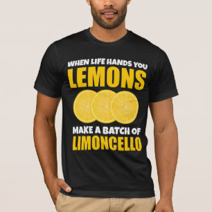 T-shirt Quand La Vie Mène, Les Citrons Font Du Lot Limonc