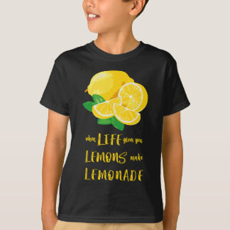 T-shirt Quand La Vie Vous Donne Des Citrons Font De La Léo
