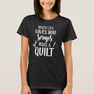 T-shirt Quand La Vie Vous Donne Des Écrans Faire Une Coutu