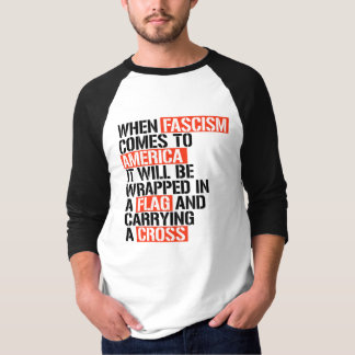 T-shirt Quand le fascisme arrive en Amérique