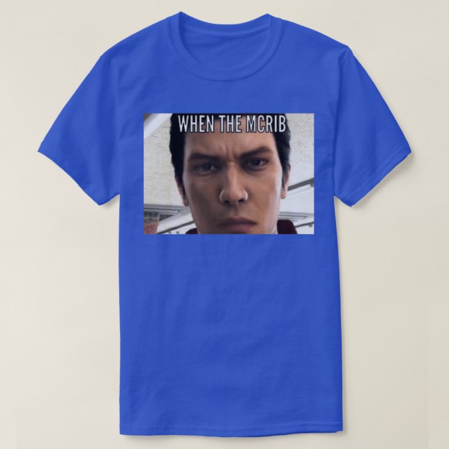 T-shirt quand le McRib (Design devant)