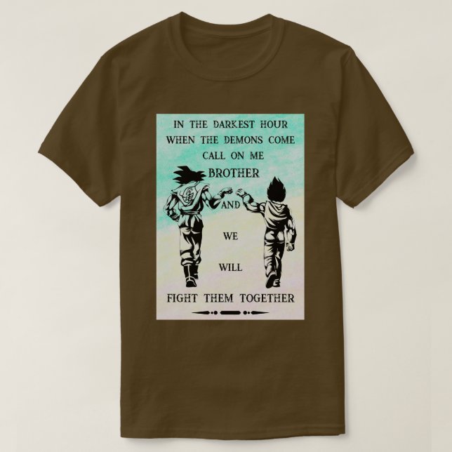 T-shirt Quand Les Démons Viendront (Design devant)