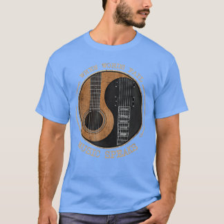 T-shirt Quand les mots échouent, la musique parle Cadeau d