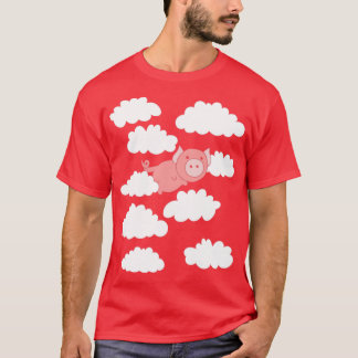 T-shirt Quand les porcs volent des cochons volants
