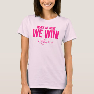 T-shirt Quand nous nous battons, nous gagnons - Kamala