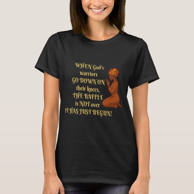 T-shirt Quand nous prions (Devant)