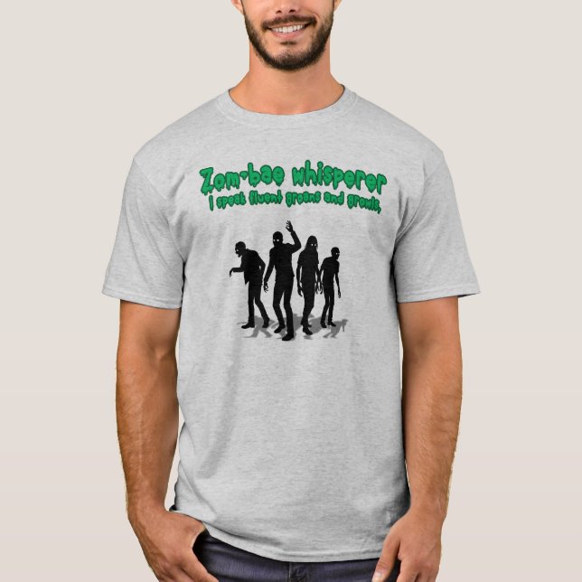 T-shirt Quand on aime ce Zom-BAE spécial (Devant)