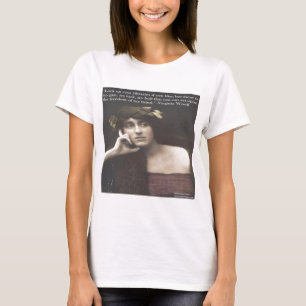 T-shirt Quand on ferme les yeux et qu'on se bouche les ore