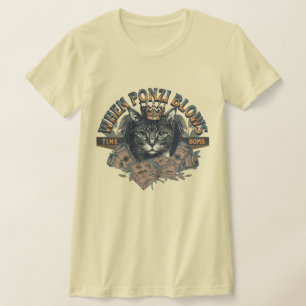 T-shirt Quand Ponzi souffle