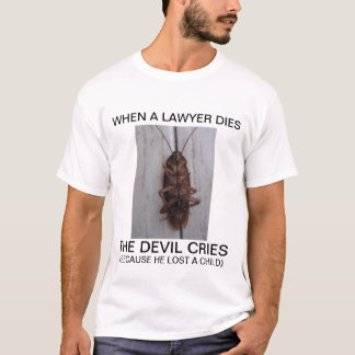 T-SHIRT QUAND UN AVOCAT MEURT