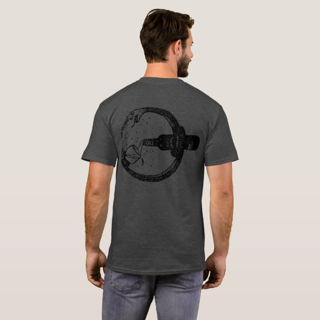 T-shirt Quand un FAIP boit (Dos entier)