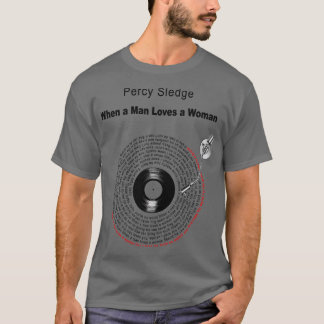T-SHIRT QUAND UN HOMME AIME UNE FEMME PAROLES ILLUSTRATION