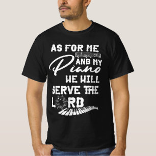 T-shirt Quant À Moi Et Mon Piano Player Pianist Piano Sert