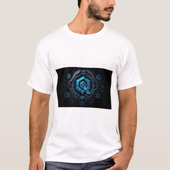T-shirt Quant Overledger Circuit Hex Tee (Devant)