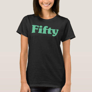 T-shirt Quarante-Cinquantième Anniversaire Pour Les Femmes