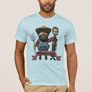 T-shirt quarante-cinquième Cadeaux d'anniversaire de