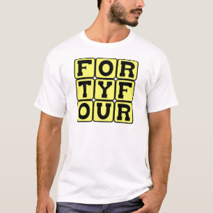 T-shirt Quarante-quatre, Numéro 44