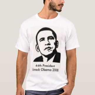 T-shirt quarante-quatrième Le Président Barack Obama 2008