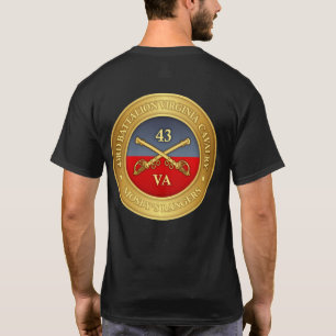 T-shirt quarante-troisième Bataillon, cavalerie de la