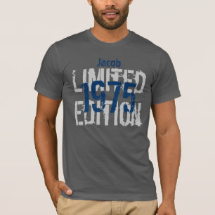 T-shirt quarantième Coutume V6A d'édition limitée de