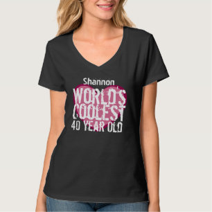 T-shirt quarantième L'E40C 40 an le plus frais du monde