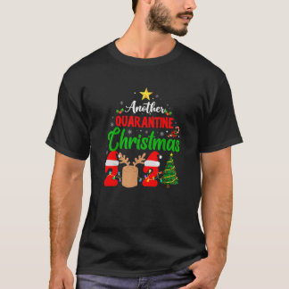 T-shirt Quarantine Matching Family Xmas Pajama Merry Chris