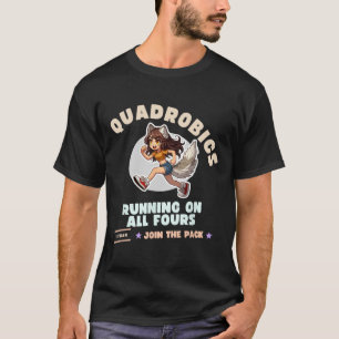 T-shirt Quardrobics Therian Gear For Ado Tween Girl Fox W