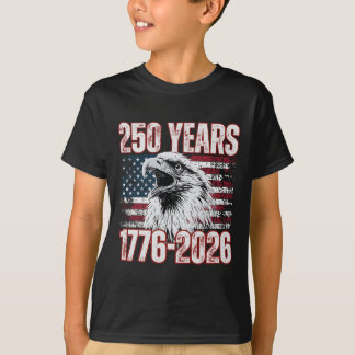 T-shirt Quart de pièce commémorative du 250e anniversaire