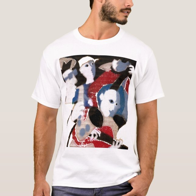 T-shirt quartet de jazz (Devant)