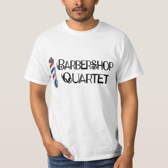 T-shirt Quartet de raseur-coiffeur de Polonais de coiffeur (Devant)