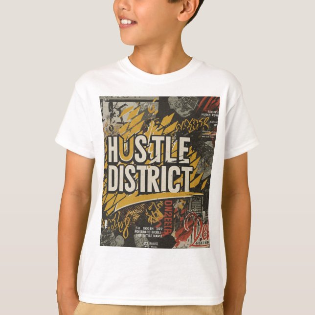 T-shirt Quartier de Hustle (Devant)