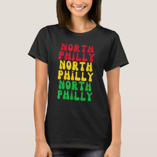 T-shirt Quartier de North Philly Ville Amour fraternel Phi
