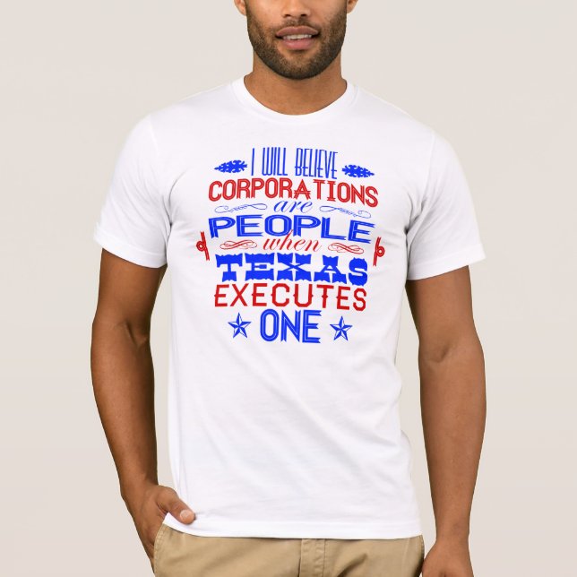 T-shirt Quartier des condamnés à mort d'entreprise (Devant)
