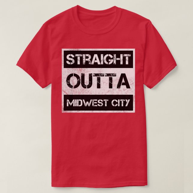 T-shirt Quartier droit de Midwest City Oklahoma District V (Design devant)