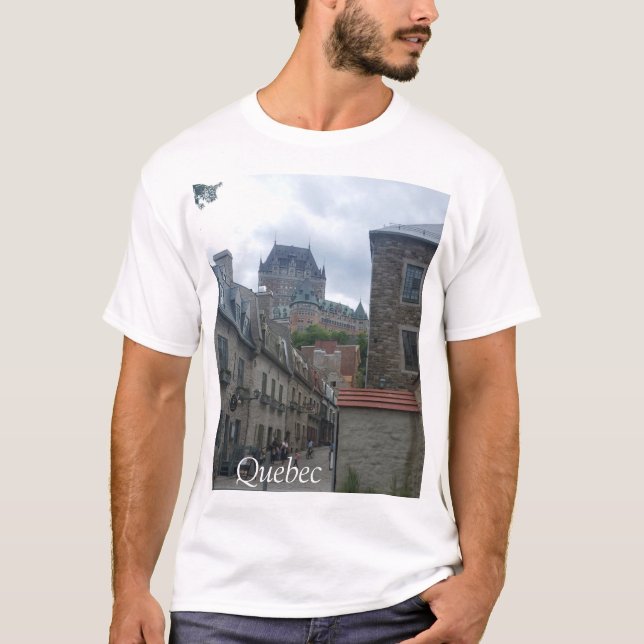 T-shirt Quartier historique de la ville de Québec (Devant)