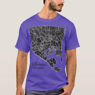 T-shirt Quartiers de Baltimore