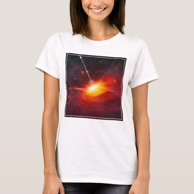 T-shirt Quasars. (Devant)