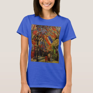 T-shirt Quatorze Juillet à Paris par Vincent van Gogh