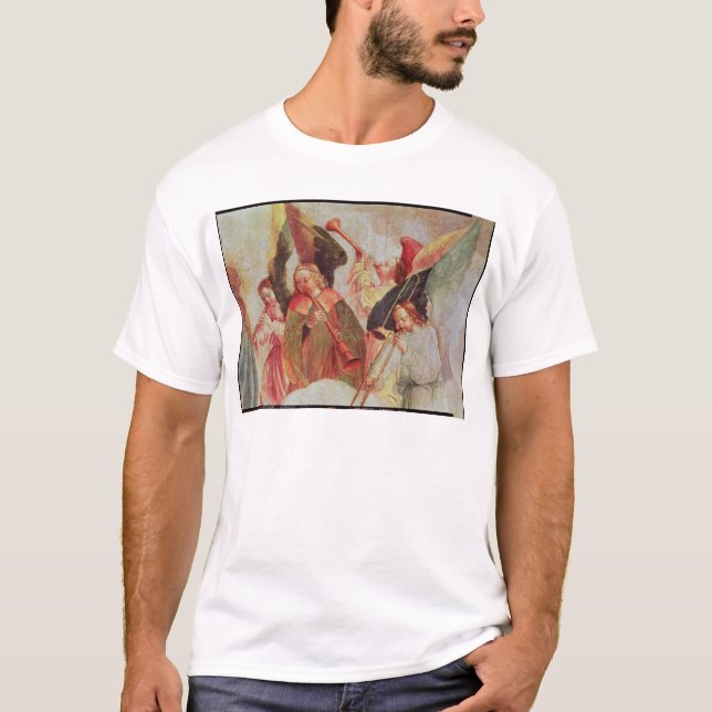 T-shirt Quatre anges jouant des instruments (Devant)