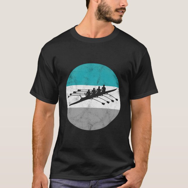 T-shirt Quatre Aviron sans coque (Devant)