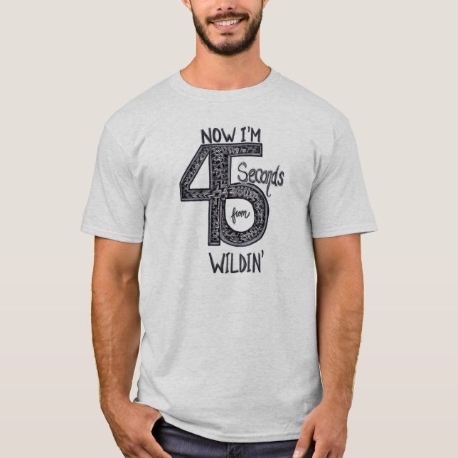 T-shirt Quatre cinq secondes (Devant)
