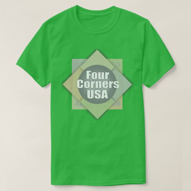 T-shirt Quatre coins (Design devant)
