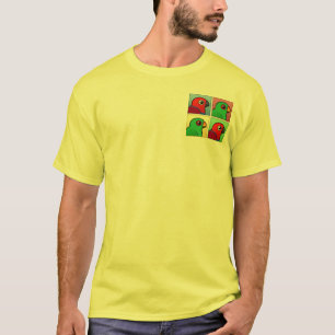 T-shirt Quatre couleur Eclectus