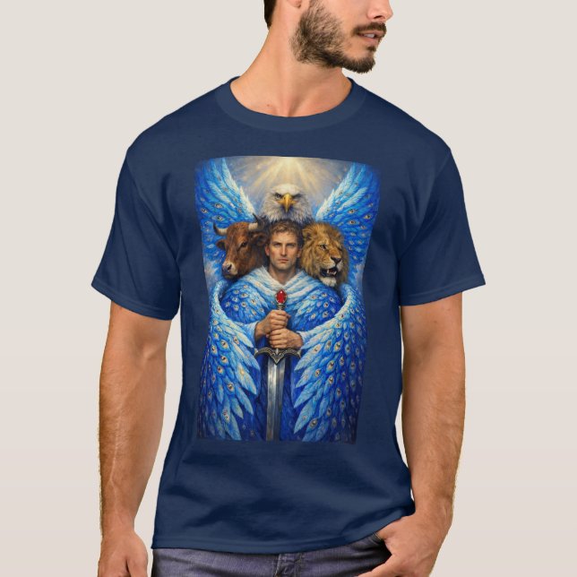 T-Shirt Quatre créatures vivantes (Devant)