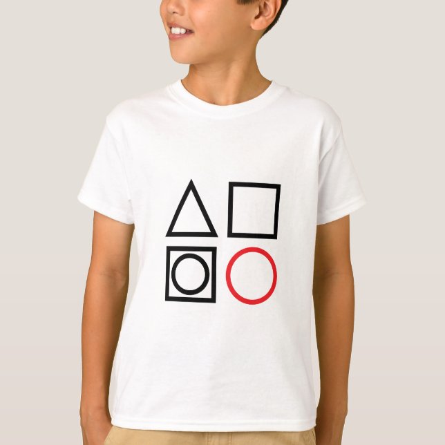 T-shirt quatre icônes (Devant)