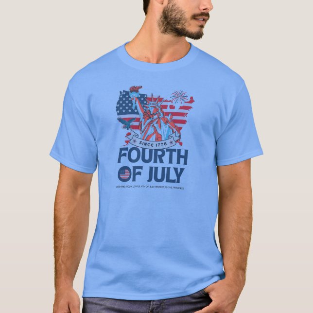 T-shirt Quatre juillet (Devant)